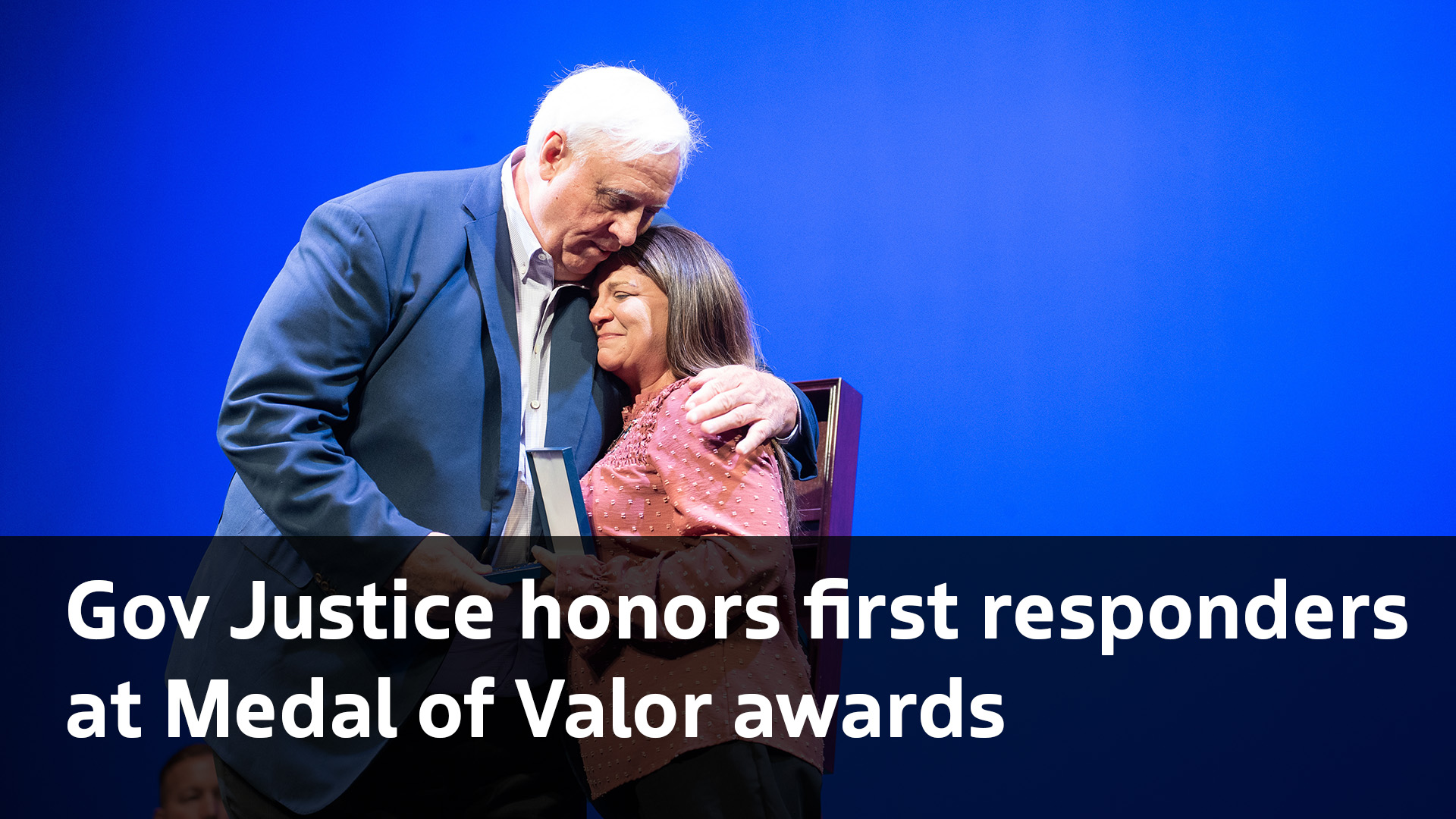 Gov Justice Honors First Responders At Medal Of Valor Awards